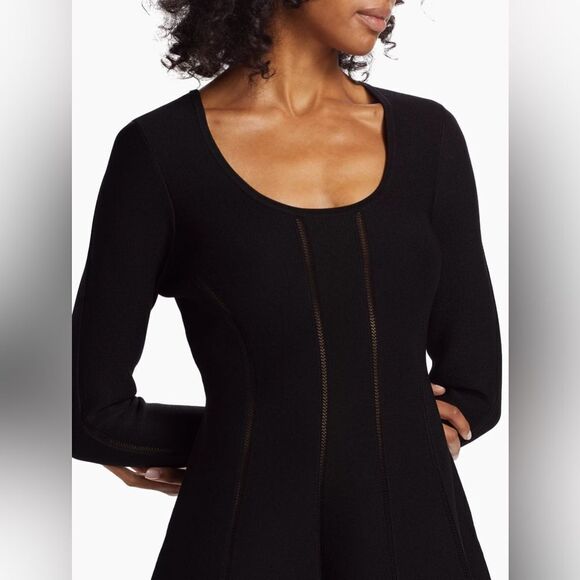 Zimmermann Luminosity Knit Paneled Minidress size 0/us size 4 - Picture 5 of 12